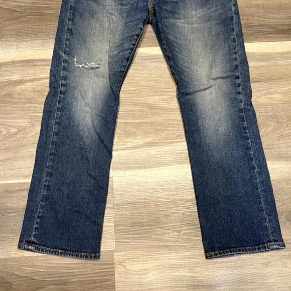 Levi's Blue Denim Jeans size 34 - Picture 5 of 9